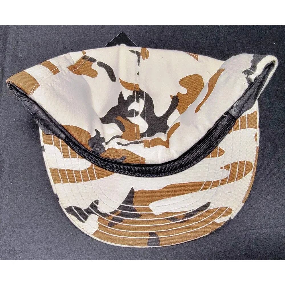 NWT Large Military Baseball Hat Chocolate Camo GORE-TEX Ear Flaps Thinsulate